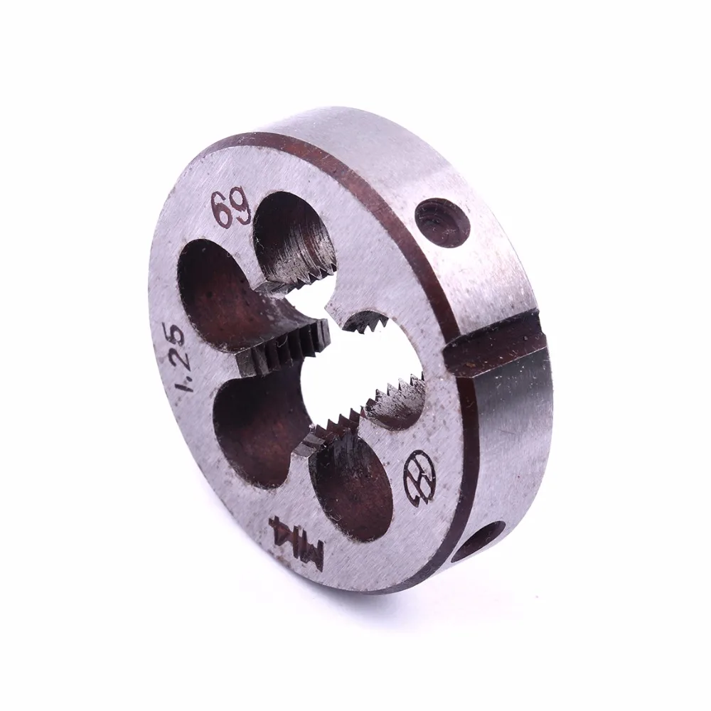 Alloy Tool Steel Mini Metric Thread Die - 14mm Diameter Round Threading Tool