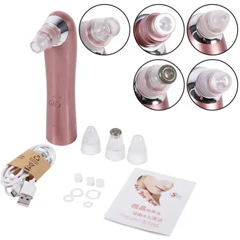 

2019 genuine electric face skin pore cleaner acne blackhead suction remover nose dirt suck up pore vacuum acne pimple tools