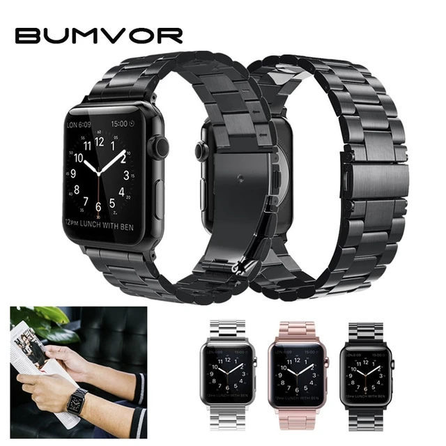 Best Price Stainless Steel Band For Apple Watch 40MM/44MM Series 1/2/3/4 Replacement Classic Version For iWatch Strap 38MM/42MM Metal Belt Best Price Stainless Steel Band For Apple Watch 40MM/44MM Series 1/2/3/4 Replacement Classic Version For iWatch Strap 38MM/42MM Metal Belt