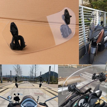 

For honda vt750 cbr250r 600 hornet cbr600f4 Motorcycle Risen Adjustable Windscreen Air Deflector Windshield Wind Screen Spoiler