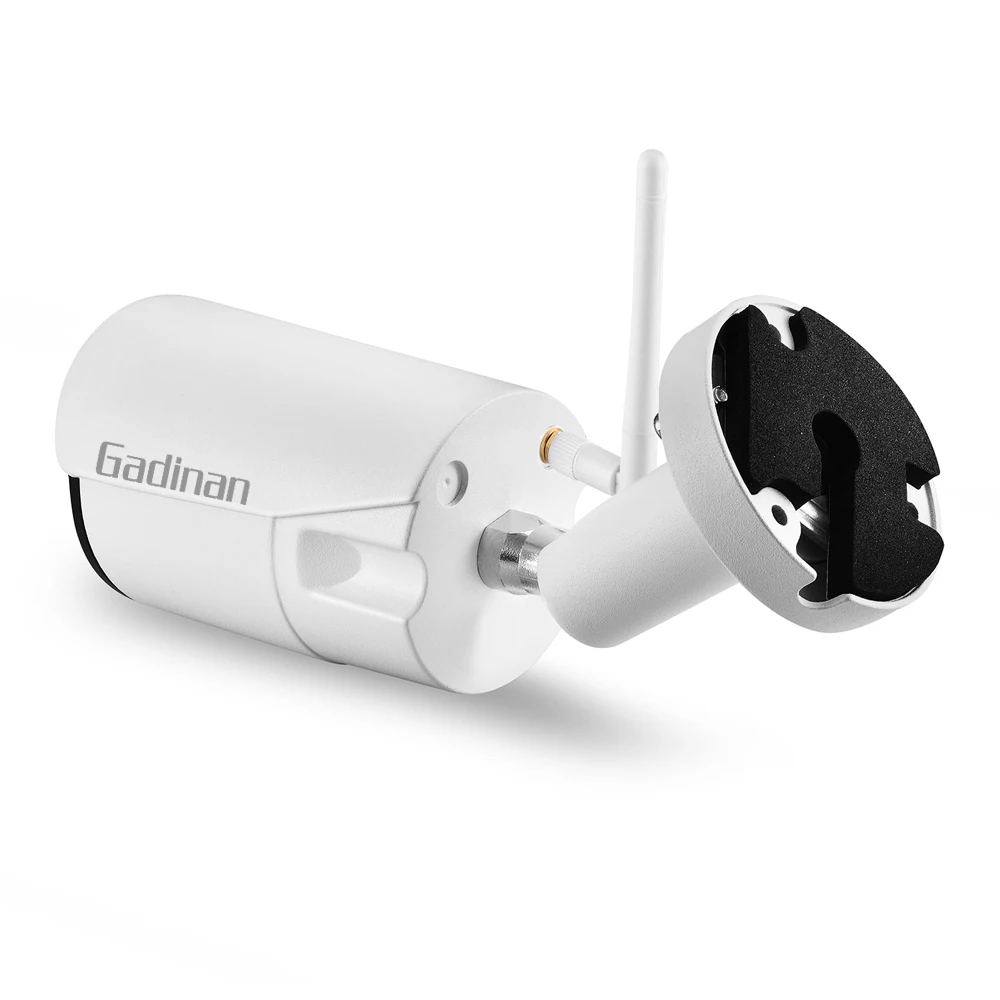 GADINAN 5MP HD H.265 Всепогодная WiFi беспроводная наружная IP камера наблюдения с ИК ночным