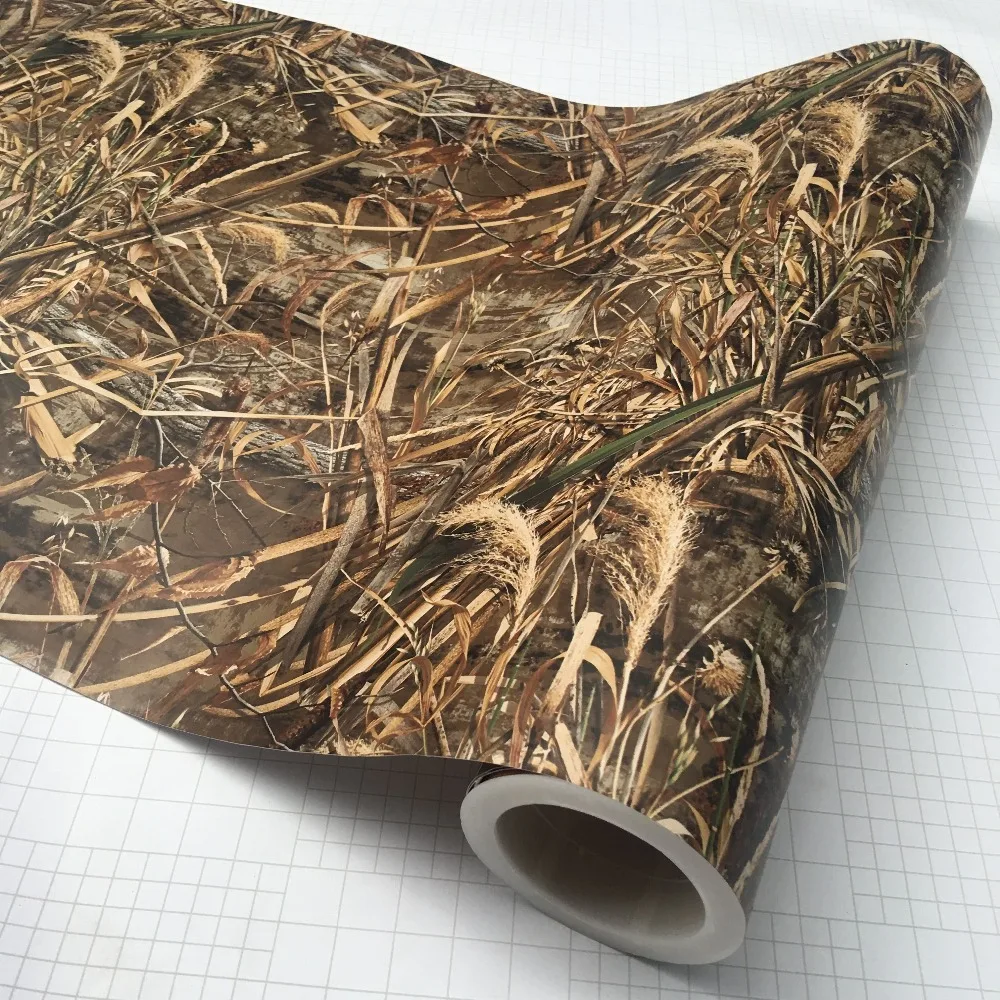 Виниловая камуфляжная пленка Shadow Grass Realtree клейкая наклейка для стайлинга