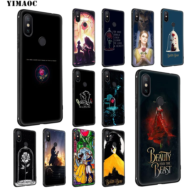 

YIMAOC Beauty and the Beast Soft Case for Xiaomi Mi 9T 9 8 Se 6 MAX 3 A1 A2 Lite MiA1 MiA2 CC9E CC9 6X 5X POCOPHONE F1