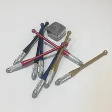 Sella 4 цвета пластиковая головка ручной Перманентный макияж наконечник вышивка тату машина 3D microblading противотуманная ручка для татуажа бровей
