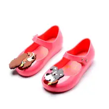 Summer Girls Sandals Children Shoes Baby Girls Shoes Lovely Princess Flat Shoes Non-slip Kids Sandals