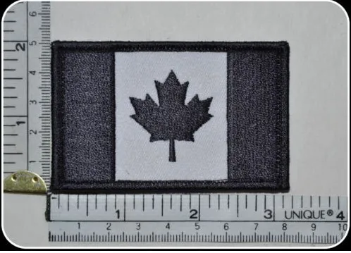 

CANADIAN CANADA ARMY FLAG IRON ON PATCH COMBAT MORALE MILITARY BLACK MULTICAM MILSPEC ACU LEAF
