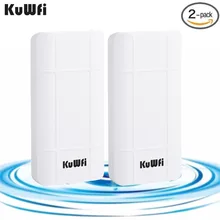 2-Pacs 300Mbps Wireless CPE Router Outdoor 1KM Point to Point Wireless Bridge Kit 300Mbps Pre-configured CPE Router 24V POE 2-Pacs 300Mbps Wireless CPE Router Outdoor 1KM Point to Point Wireless Bridge Kit 300Mbps Pre-configured CPE Router 24V POE