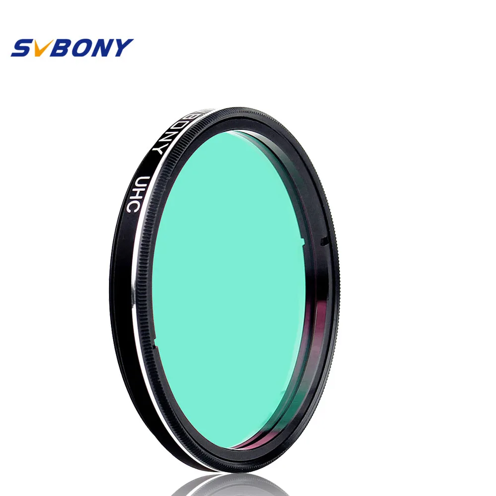 online SVBONY 2 polegada Filtro UHC para Astronomia Binóculos Monocular Telescópio de Observação de Objetos do Céu Profundo F9131B