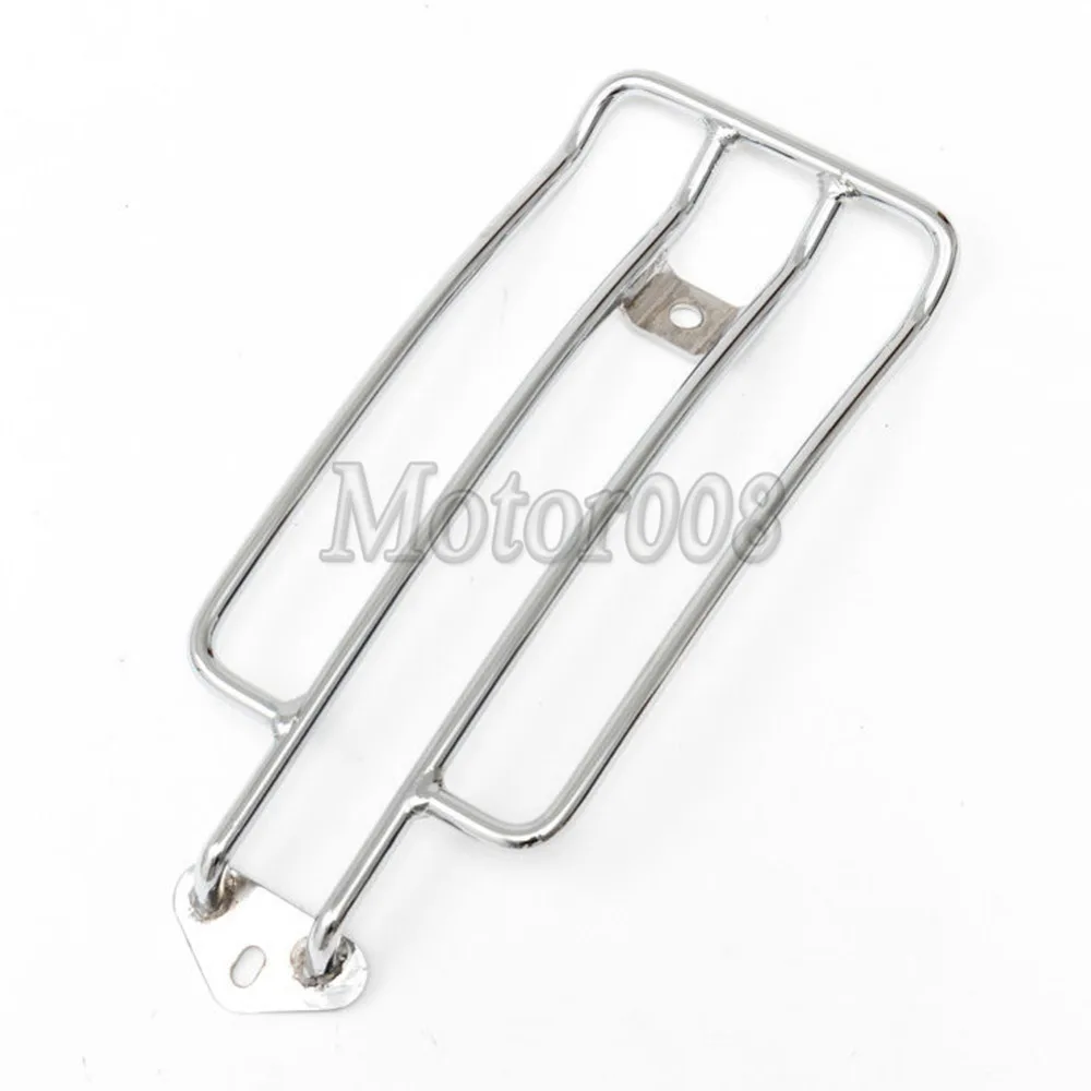 

Chrome Rear Plated Luggage Rack Support Shelf Solo Seat Fits Motorcycle For Harley Davidson Sportster 883N 1200 XL 1985-2003