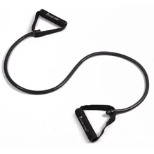 Сопротивление Упражнение Йога пояс трубы стрейч пояса для йоги фитнес тренировки Пилатес черный для оптовой продажи и kylin sport