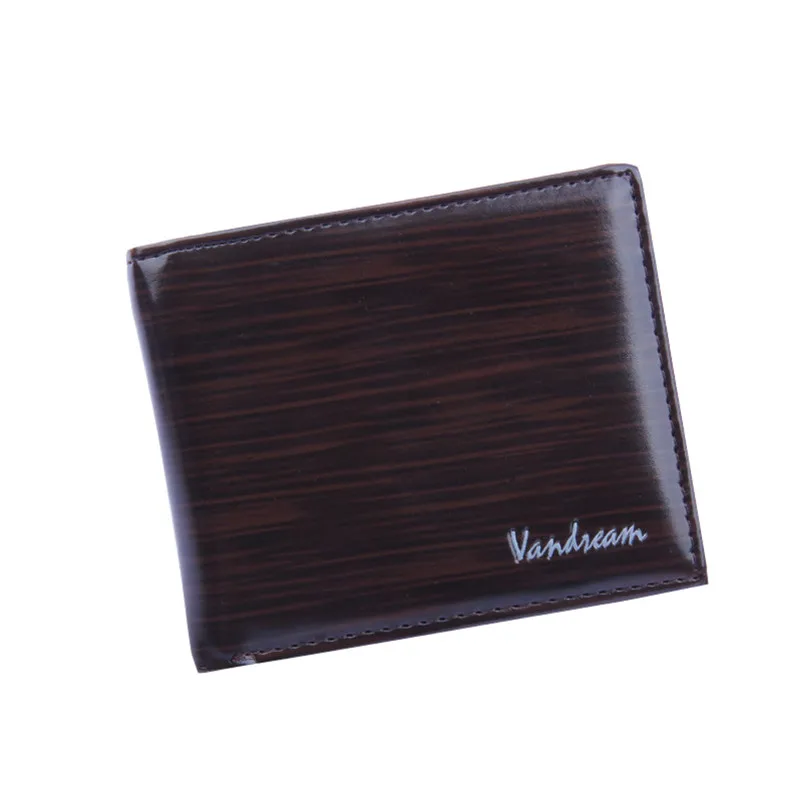 

HTNBO High Quality Men Wallet Bifold Business Leather Short Wallet Male ID Credit Card Holder Coin Purse Pockets кошелек