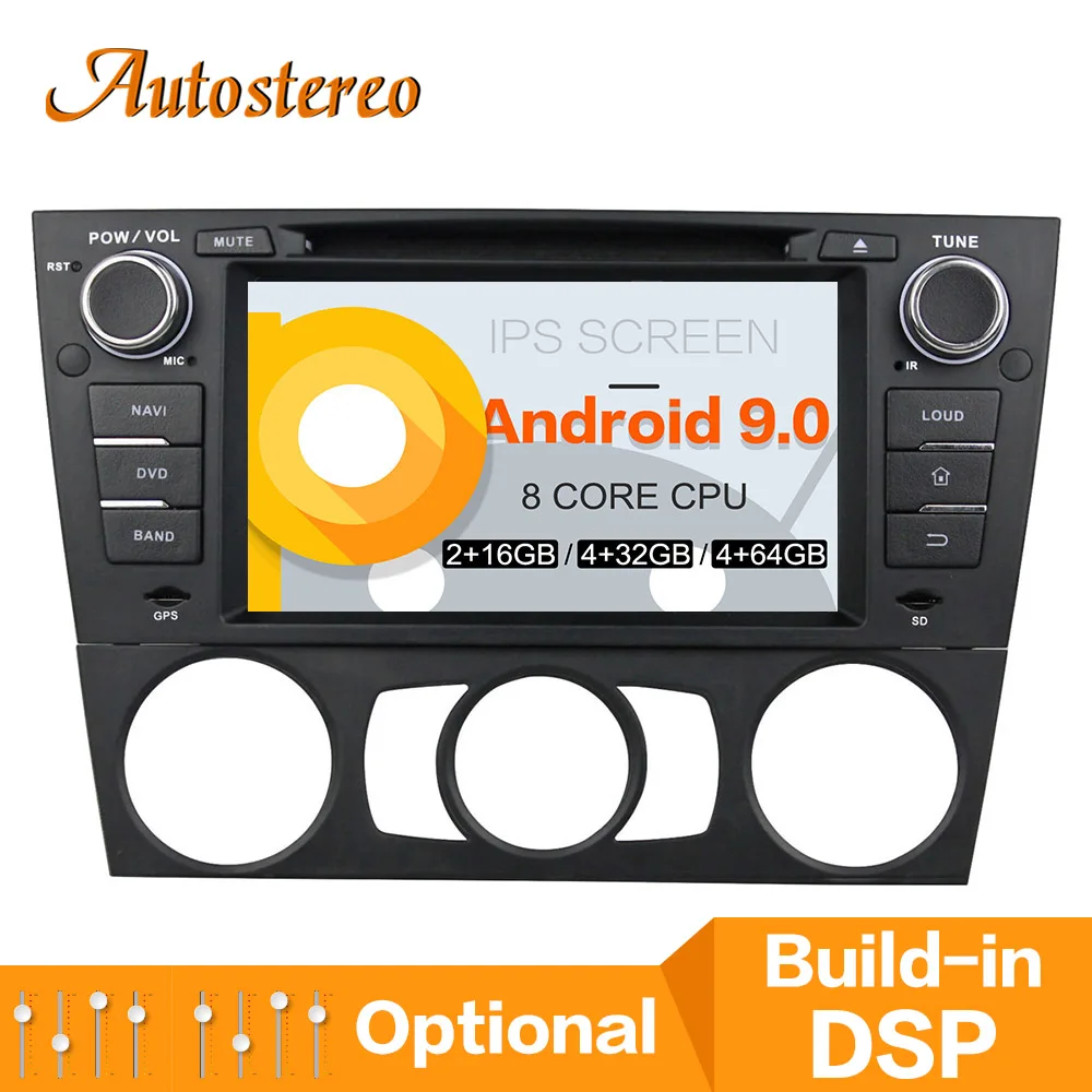 

Android 9.0 DSP Car GPS navigation car DVD Player For BMW E90 E91 E92 E93 2005-2012 headunit multimedia auto radio tape recorder