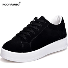 Корейская версия женская обувь Повседневная кожаная обувь для Для женщин без каблука Обувь Удобная однотонная Кружево на шнуровке для студентов Обувь Весна