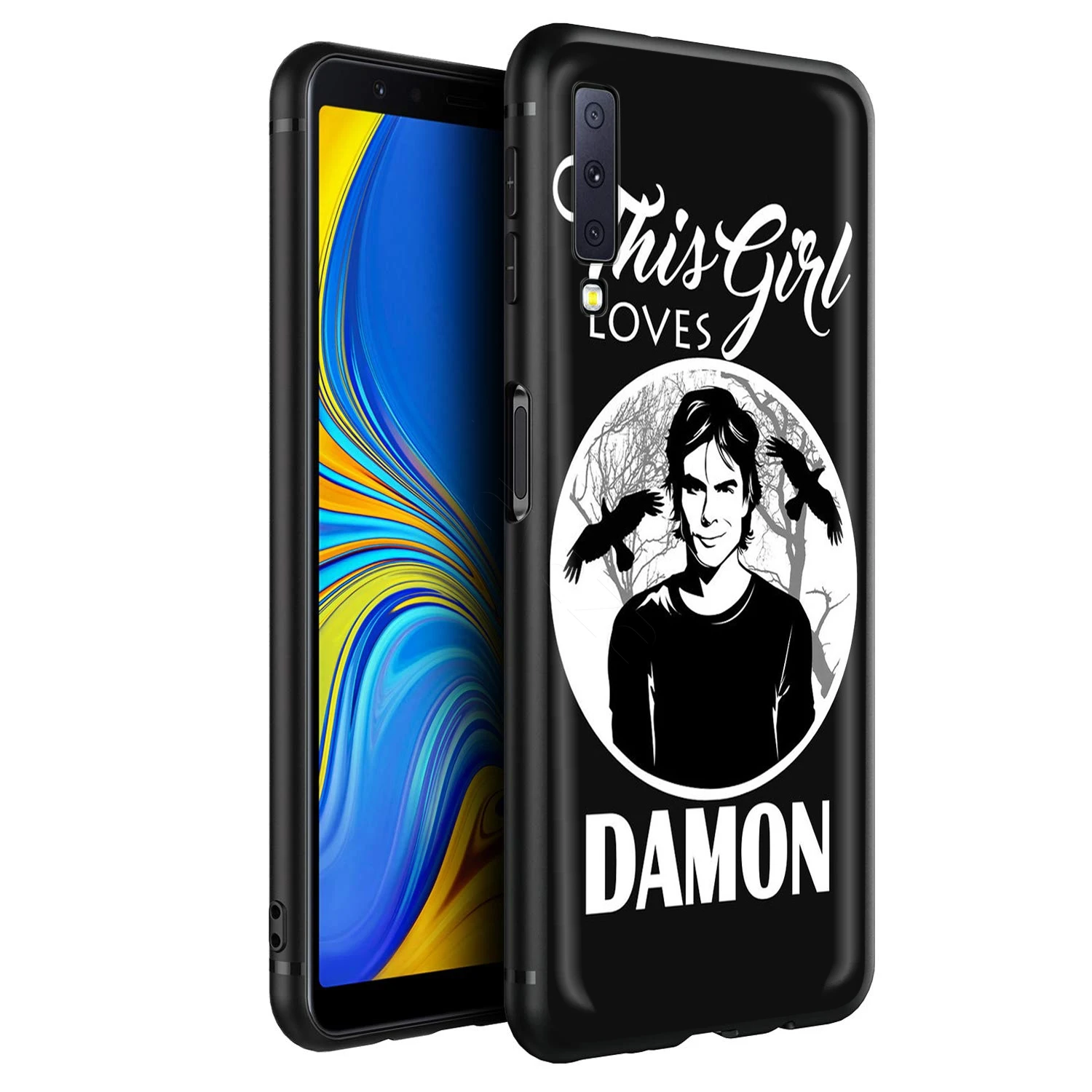 Дневники вампира Иан Сомерхолдер Чехол для Samsung Galaxy J6 A9 A8 A7 A70 A6 A5 A50 A40 A30 A3 A10 A51 A71 A81