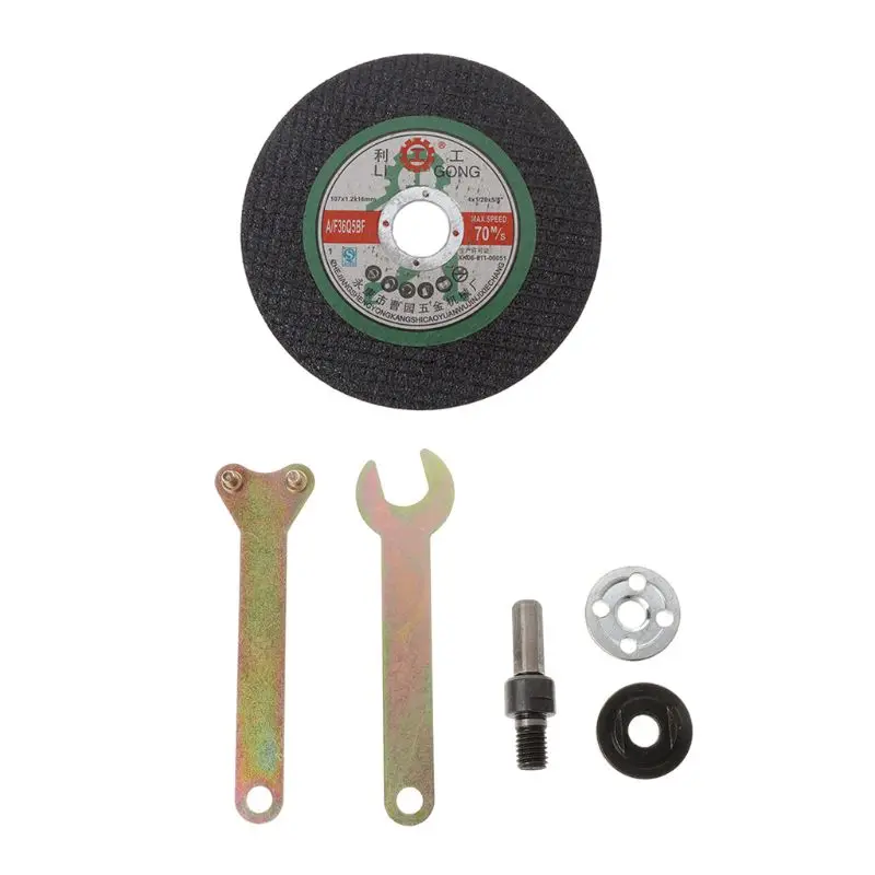 

6Pcs/Set Metal Cutting Piece Connecting Rod Wrench Electric Drill Variable Angle Grinder Converter Set