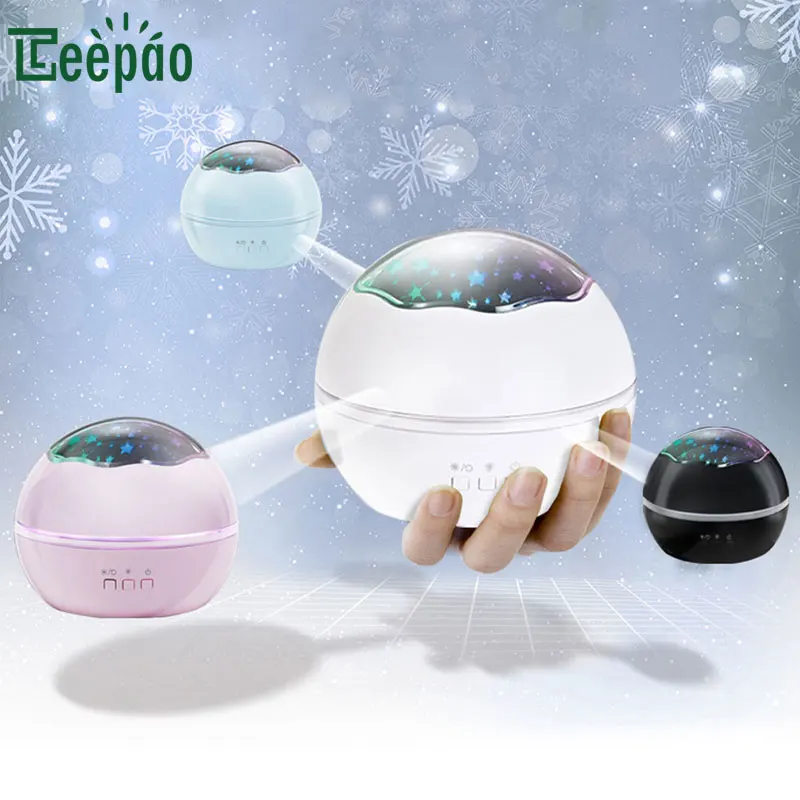 

Romantic Stars Starry Sky LED Night Light Rotate Projector Moon Lamp USB Kids Gifts Children Bedroom Night Lamps Projection Lamp