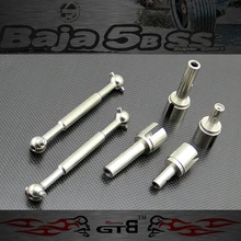 GTBracing ЧПУ приводной вал комплект(усиленная собаке кость и 5 мм булавки) GR038 baja