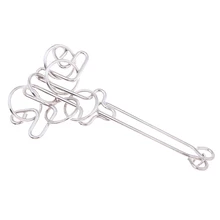 Паззл Металическая проволока развивающие игры Головоломка из колец волшебная игрушка-пазл для детей для взрослых и детей