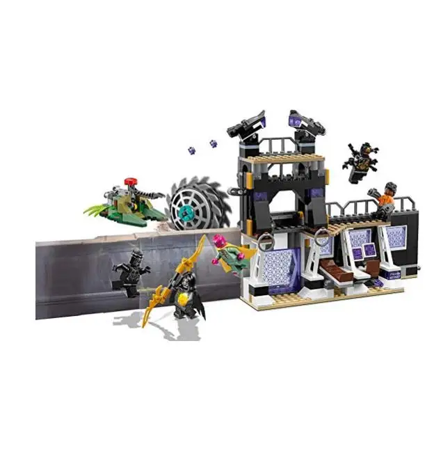 Pаспродажа 446 шт. Super Heroes 76103 Marvel Мстители Corvus Glaive молотилка атаки строительные блоки кирпичи Бесконечность войны игрушки