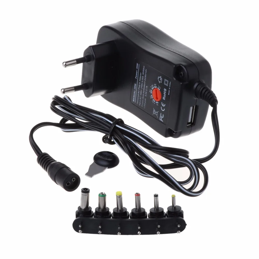 

Adjustable Power Adapter Universal Charger Supply For Led Light Strip Lamp 30W