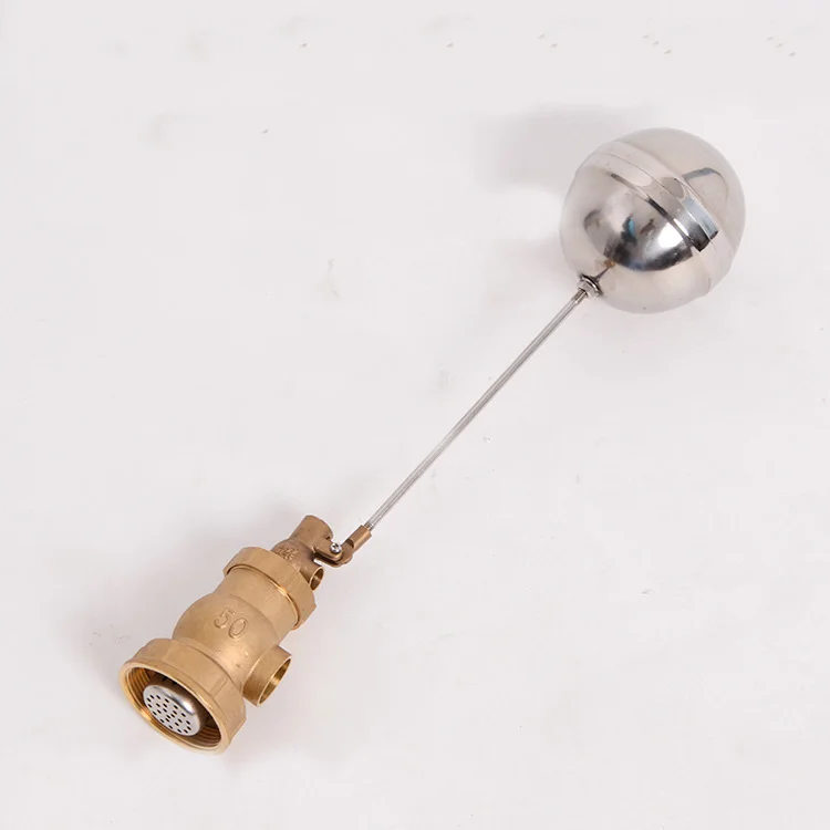 Поплавковым клапаном DN15 DN20 DN25 DN32 уровня жидкости бака Металл undjustable поплавковый клапан внутренняя резьба корпус из латуни