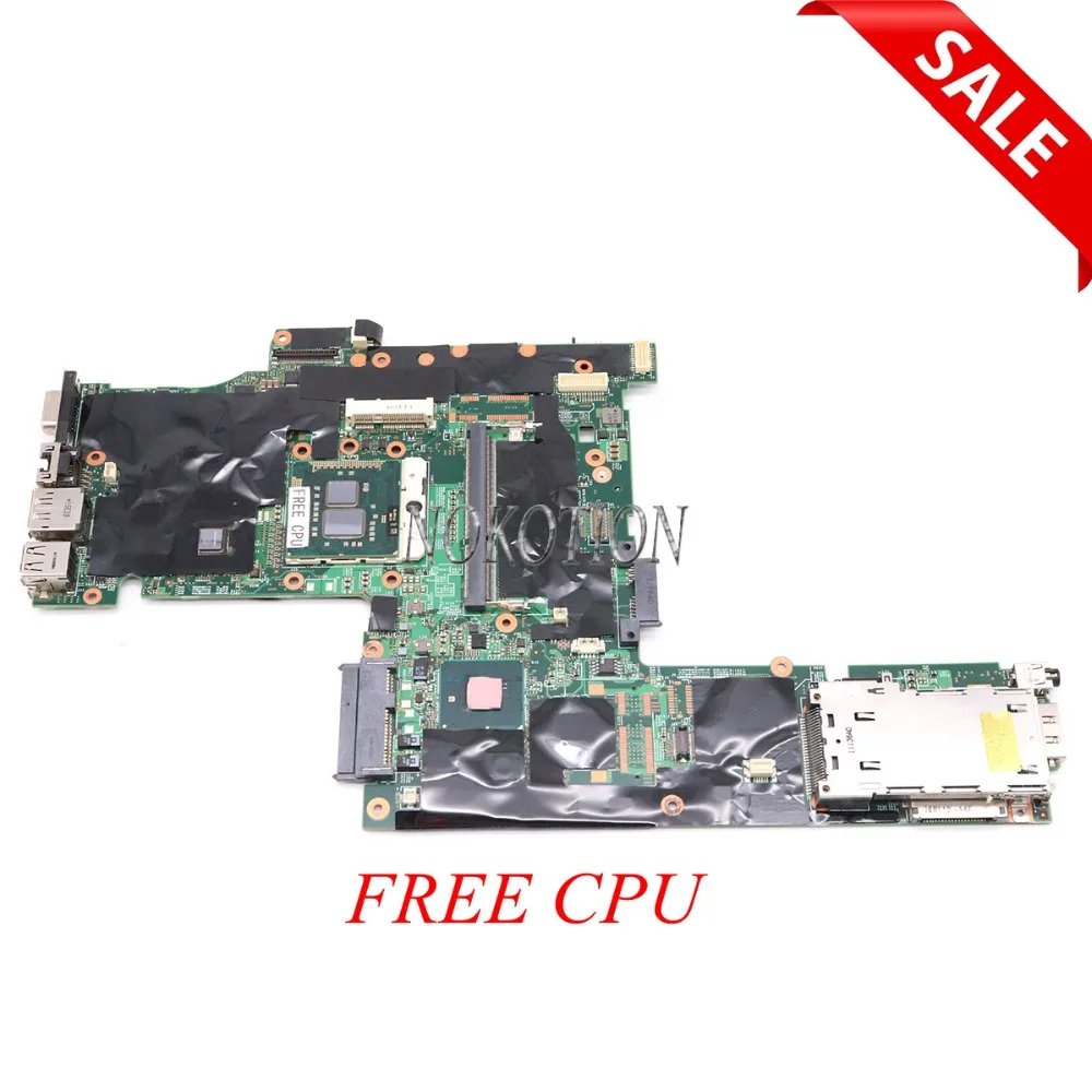 Материнская плата NOKOTION 48.4FZ10.031 FRU 75Y4068 для ноутбука Lenovo thinkpad T410 T410i материнская QM57