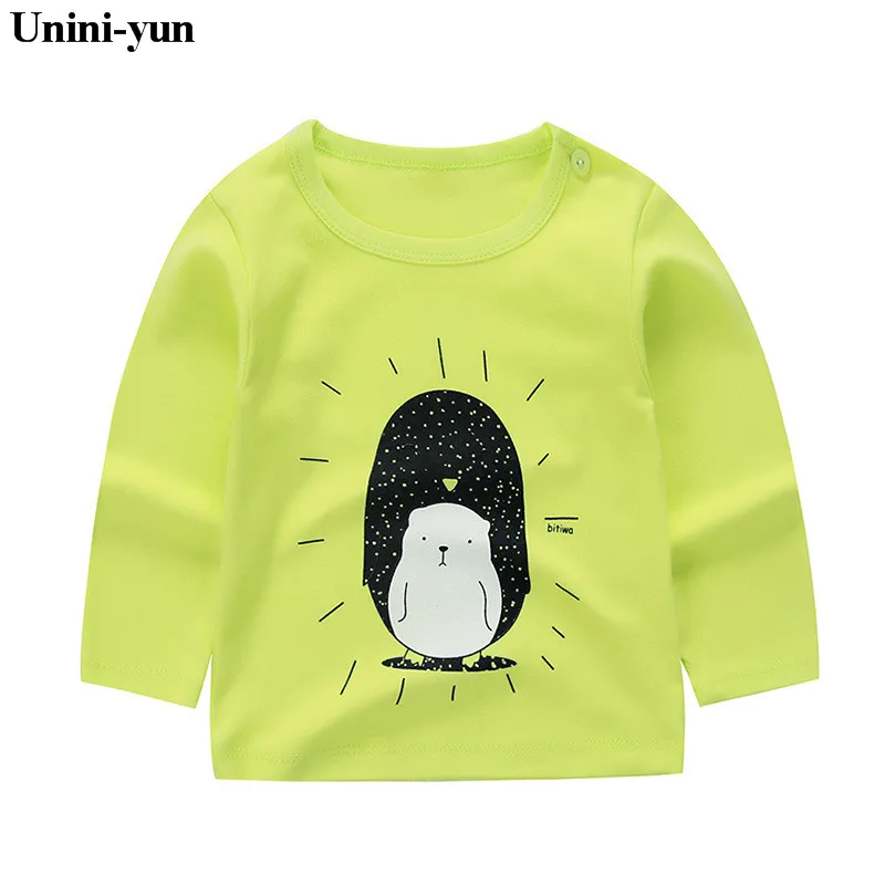 

Children's T-Shirts For Baby Girls Tops Tees Toddler Boys Clothing Long Sleeve T Shirt Kids Clothes 9M24M3T4T5T6Years TShirts