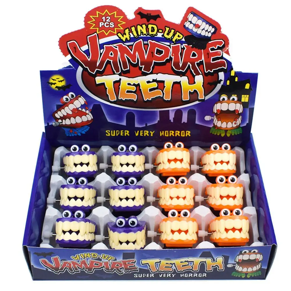 

LeadingStar Funny Clockwork Jumping Teeth with Eyes Kids Toy Random Color