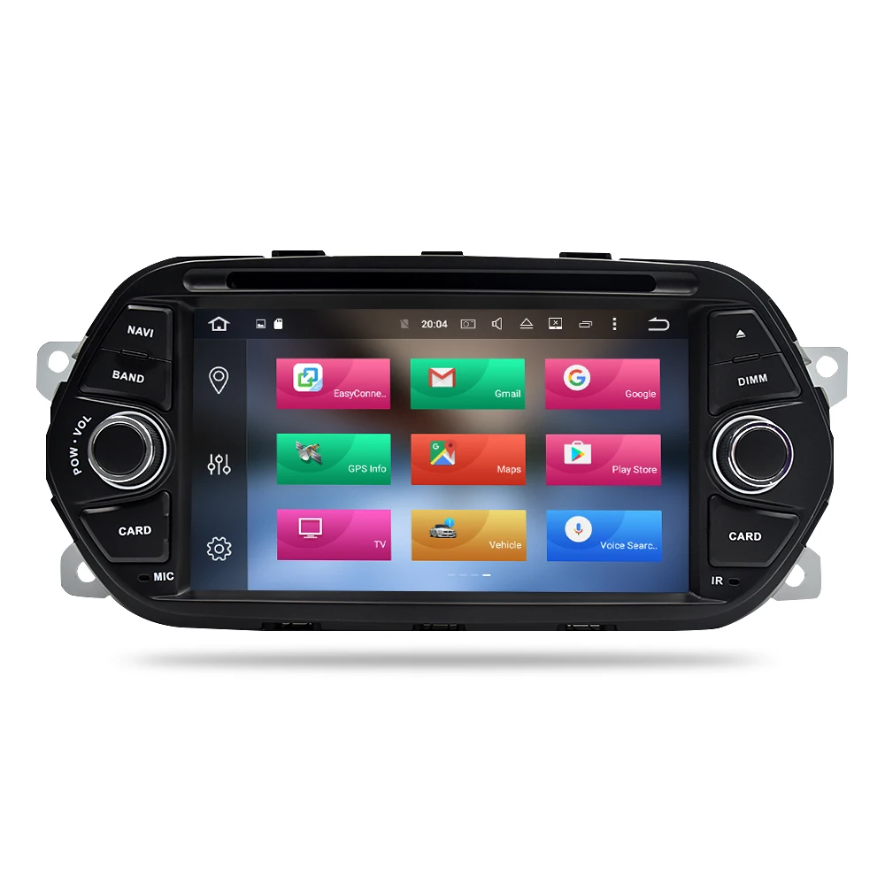 Android 7,1, 8,0 2G 4G RAM coche DVD estéreo unidad principal para Fiat Tipo Egea 2015 2016 Auto 2017 radio GPS navegación flash 16G 32G