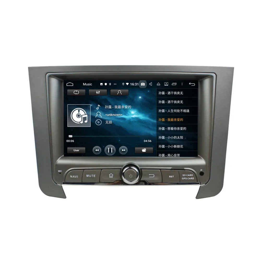 Excellent DSP 4GB RAM Octa Core 2 din 7" Android 9.0 Car DVD Radio Head Unit for SsangYong Rexton 2014 GPS WIFI Bluetooth 4.2 USB DVR 8