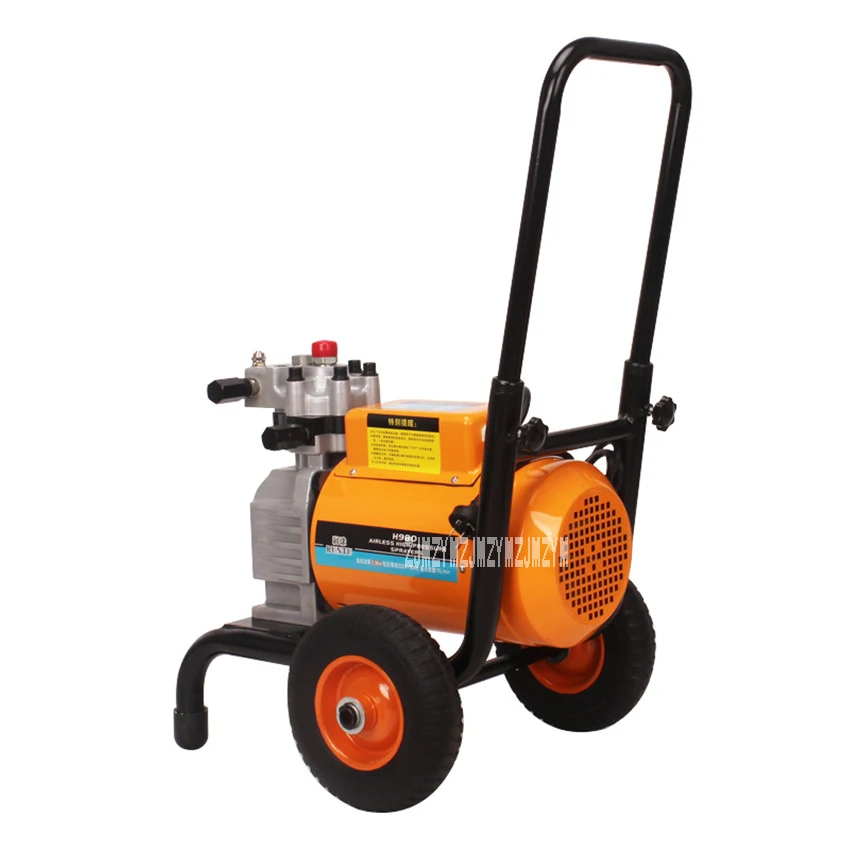 

New Electric High Pressure Airless Sprayer Spray Latex Paint Coating Machine Paint Painting Machine H980 220v/50HZ 2800W 10L/Min