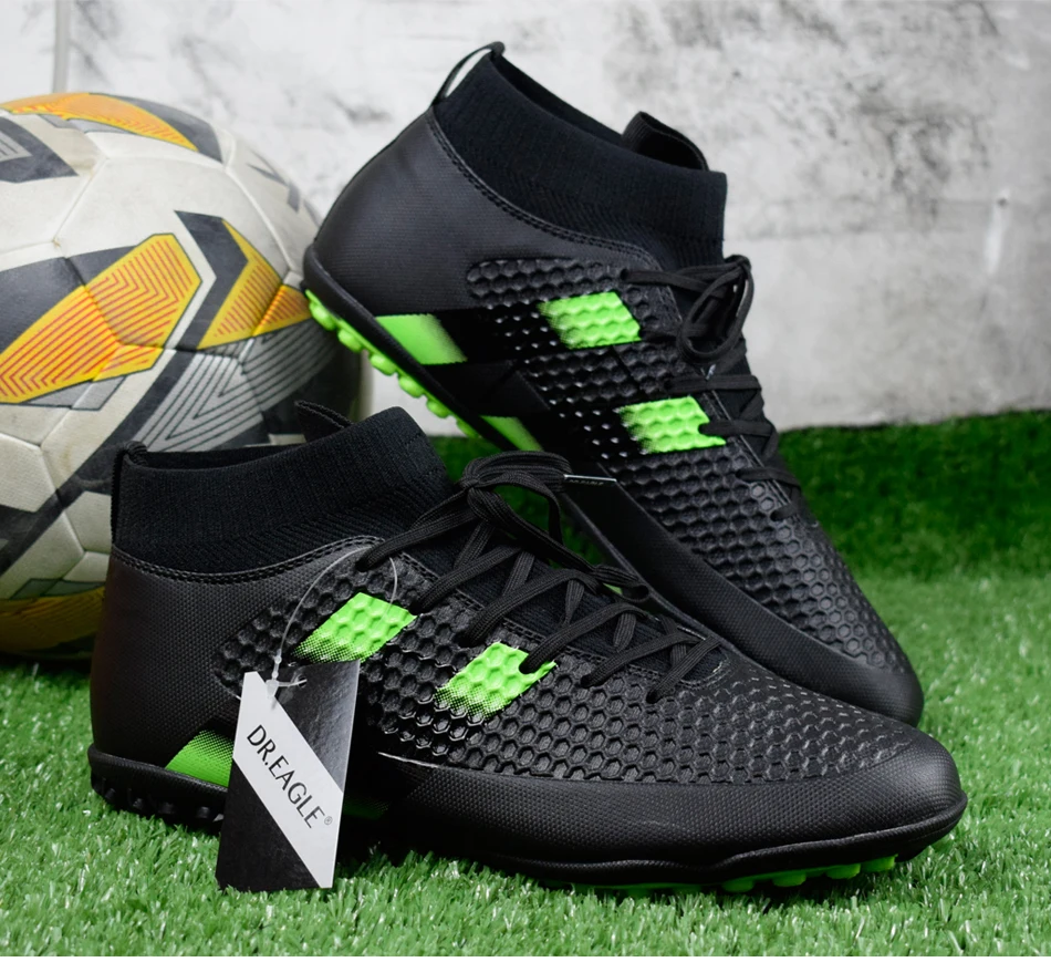 ankle high soccer boots