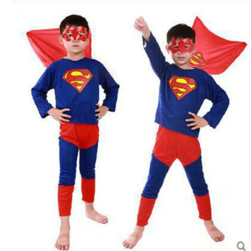 Купить 2017 детский красный костюм человека-паука бэтмен супермен ...