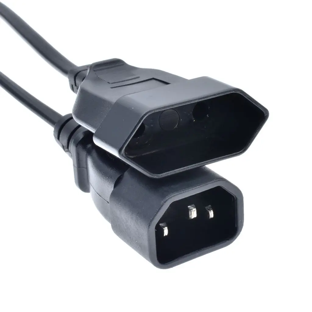 Шнур адаптера питания стандарта ес штепсельная вилка IEC 320 C14 в европейский
