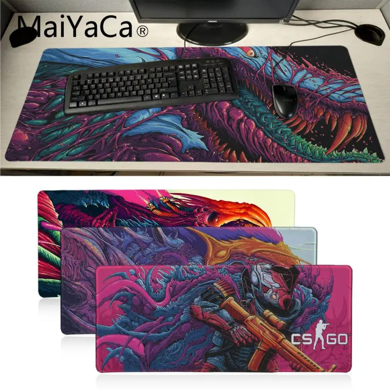 Высокоскоростной коврик для мыши MaiYaCa в новом дизайне с обоями hyper beast 4k новинка