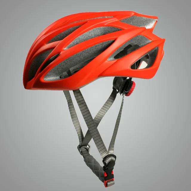 CE сертификат EPS Велоспорт шлем открытый гоночный MTB велосипедный шлем защитные шлемы 57-63 см - Цвет: red
