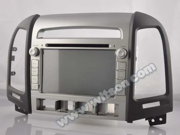 Cheap 7" Android 8.0 OS Car DVD GPS Radio for Hyundai Santa Fe 2006-2011 & Elantra 2000-2006 with Greater Viewing Angle IPS Screen 2
