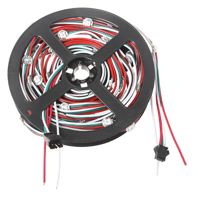 

WS2812B Pre-soldered LED Module Light String Welding Wire Small Round Plate High Quality