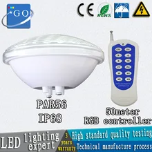 12 В par56 Светодиодный свет для бассейна 24 Вт 36 Вт AC/DC подводные огни фонтан Пруд Открытый водонепроницаемый whit