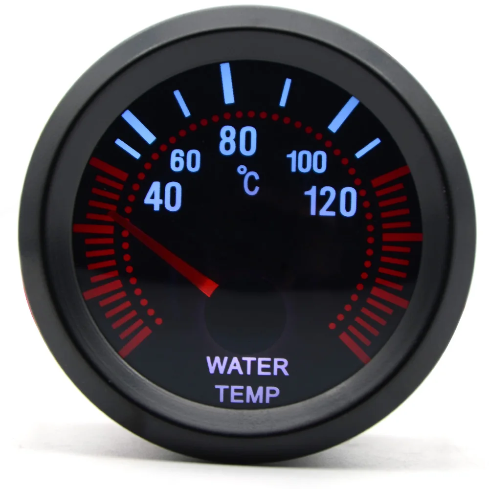 2/" 52mm Universal Car Digital LED Water Temp Temperature Gauge Meter 40-120℃