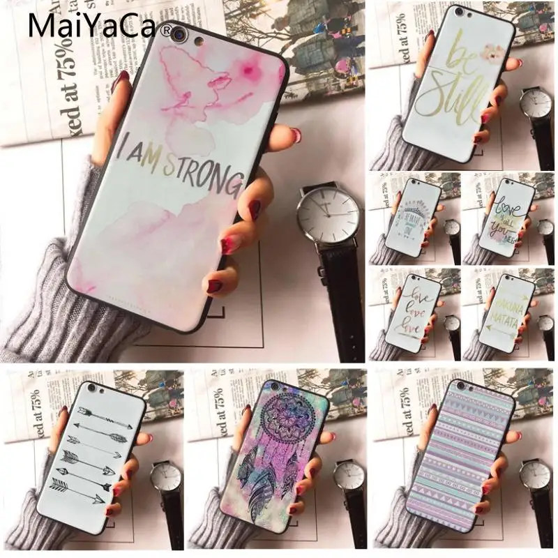 MaiYaCa Font language Pattern Rubber Soft Phone Accessories Cover For iphone 8 8plus and 7 7plus 6s Plus 6 6plus 5s Cellphones