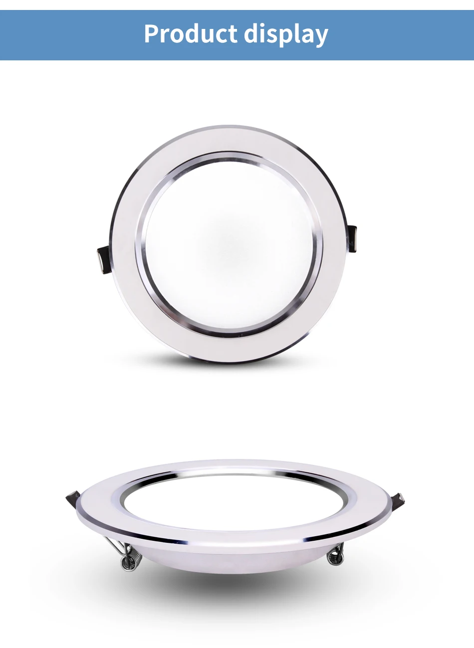 LED Downlight 3W 5W 7W 9W 12W 15W Round Recessed Lamp 220V 230V 240V 110V Led Bulb Bedroom Kitchen Indoor LED Spot Lighting -
