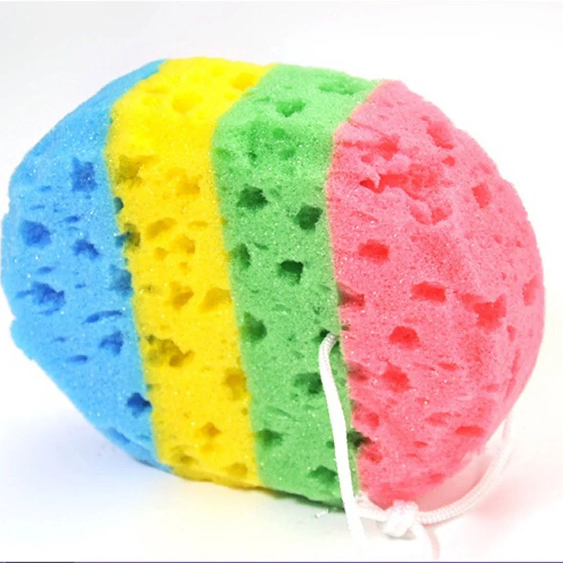 1pcs Shower Sponge Soft Exfoliating Brush Body Back Sponge Bath Shower