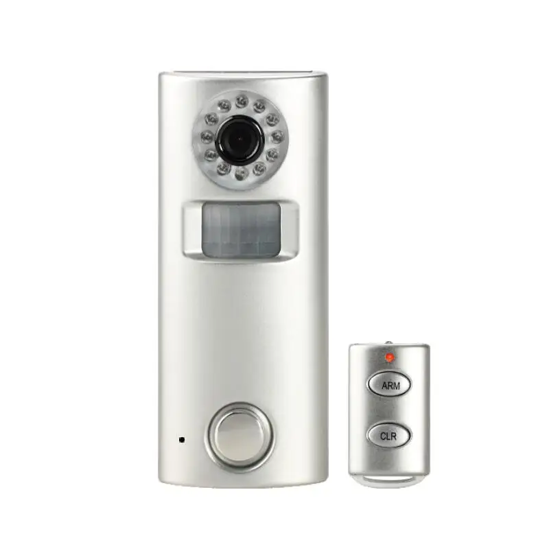 

Solar Powered GSM SMS Alarm Camera with IR Night Vision PIR Motion Detection for Video Record Armed/Disarmed by Remote Control