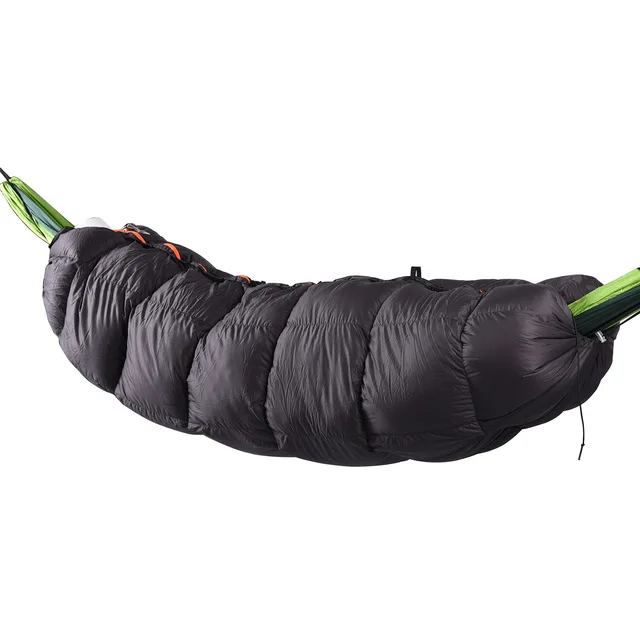 Autumn And Winter Outdoor Sleeping Bag Hammock White Duck Down Warm Autumn And Winter Outdoor Sleeping Bag Hammock White Duck Down Warm Double Zipper Closed Temperature