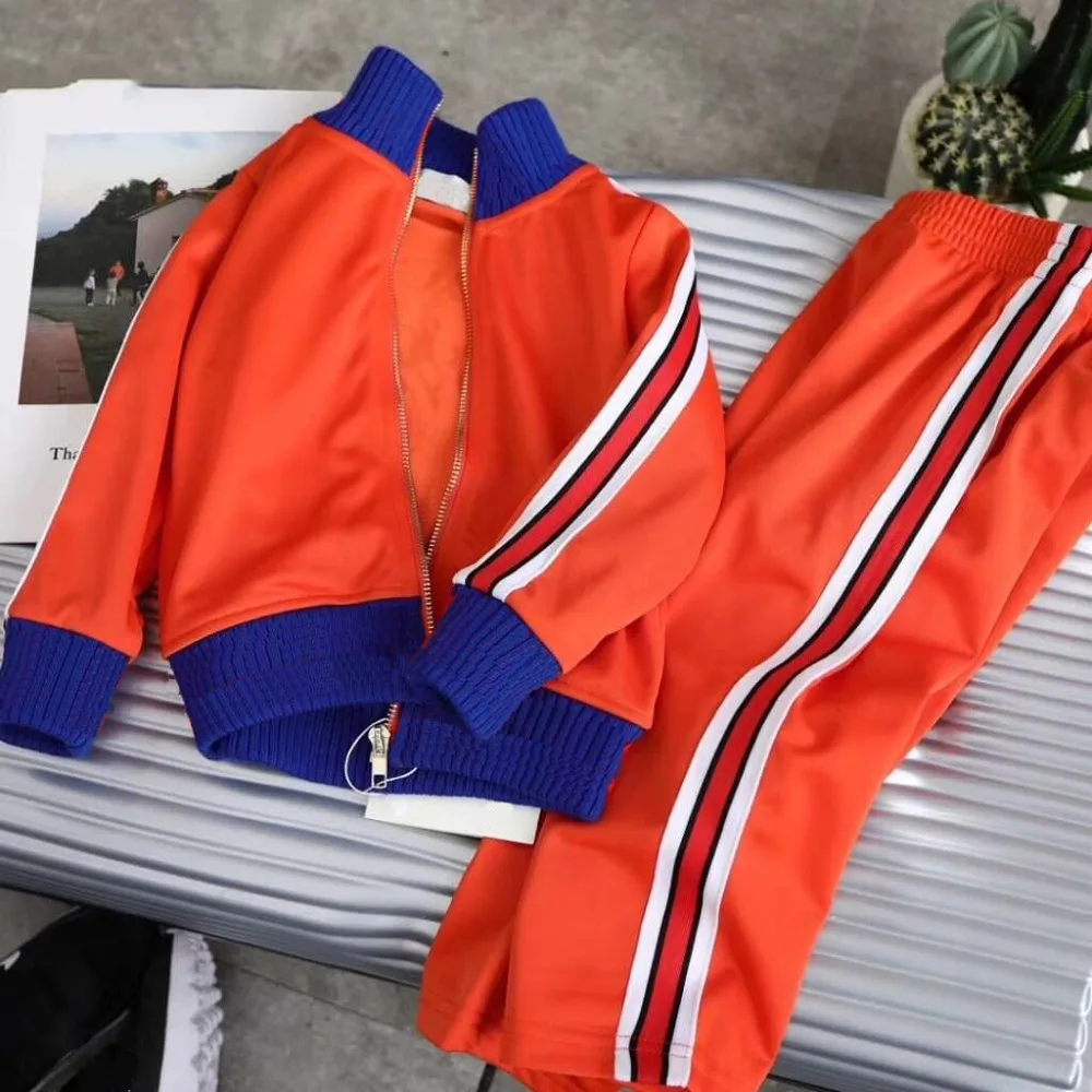 

Children Clothes Kids Tracksuit Autumn Spring Boys Girls Clothing Set Casual Clothes Sweatshirt+Pants in stock