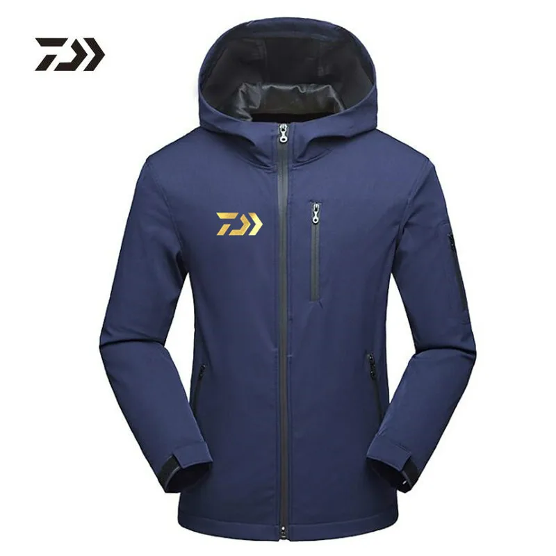 

2019 Fishing Jacket Outdoor DAIWA 2018 Men Fishing Clothing Couple Windbreaker Reflective Fishing Clothes Hiking Camping Clothes