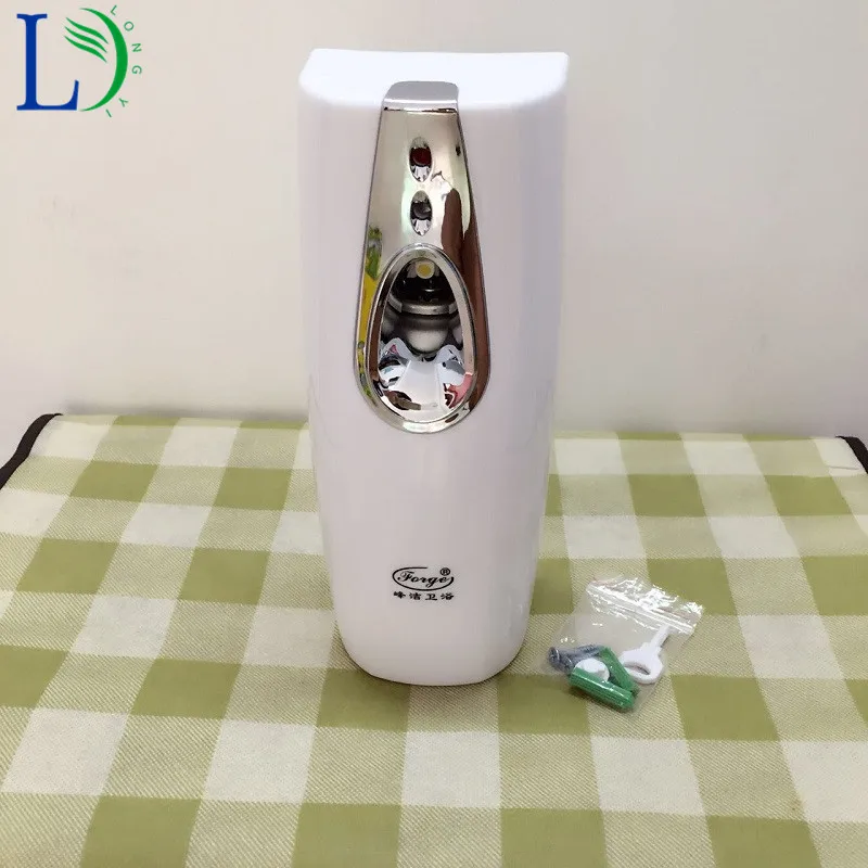 

New Upgrade Automatic Aerosol Fragrance Dispenser for Hotel Toilet Regular Perfume Sprayer Machine Air Freshener for Home