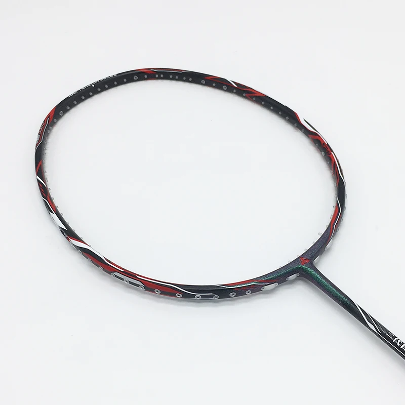 Alta calidad 9U 58 gramos raqueta de Bádminton de segunda generación Super ligero de fibra de carbono raqueta 30LBS para Profesional
