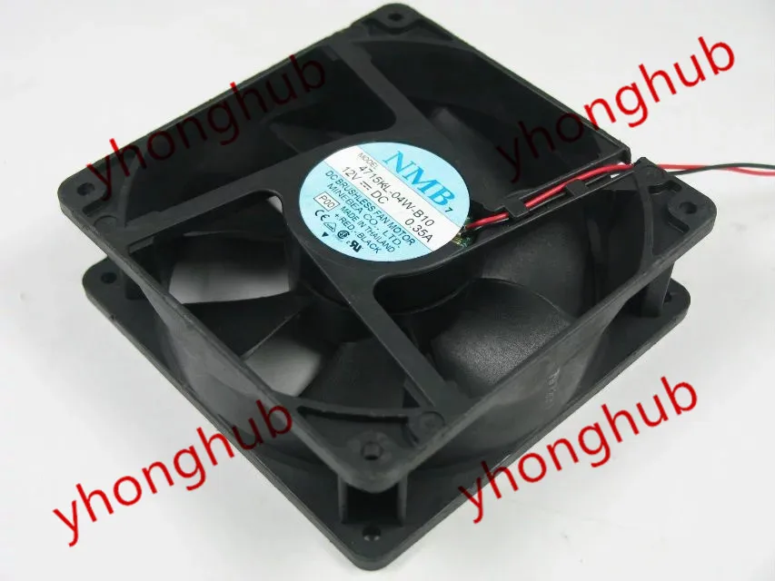 NMB MAT 4715KL 04W B10 P00 DC 12V 0.35A 120x120x38 мм вентилятор охлаждения сервера|square fan|server fandc fan 12v |